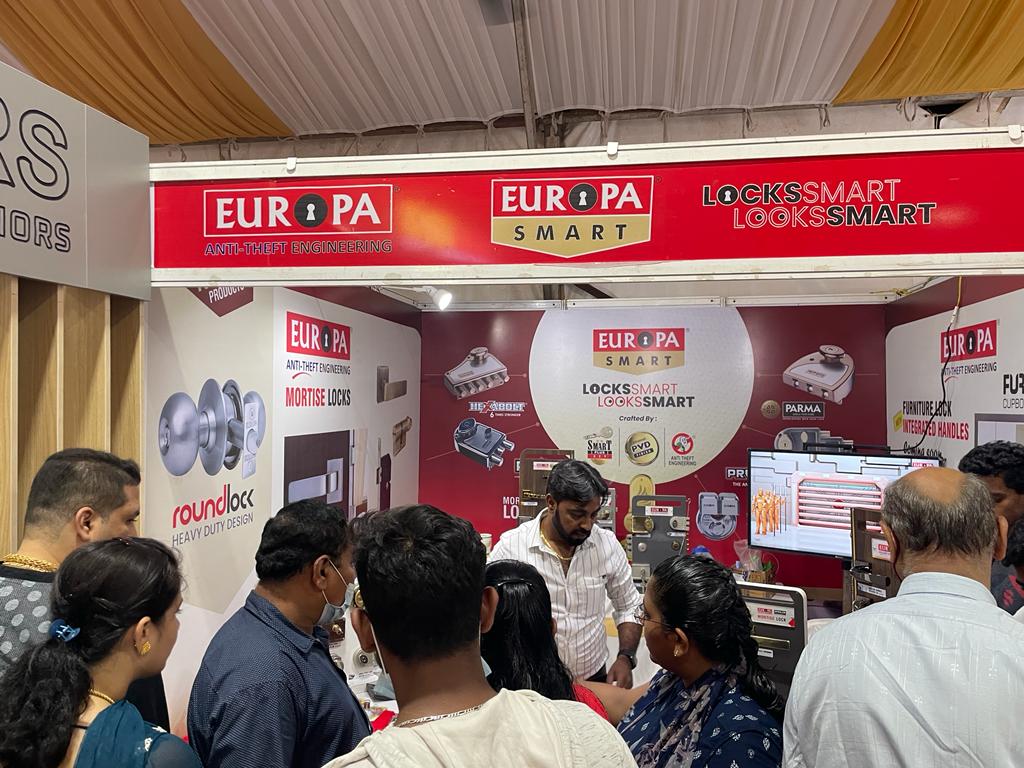 MYBUILD 21st Edition Mysore Exhibition - EUROPA Locks